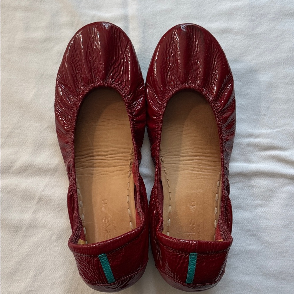 Tieks Maroon Ballet Flats - Picture 5 of 5